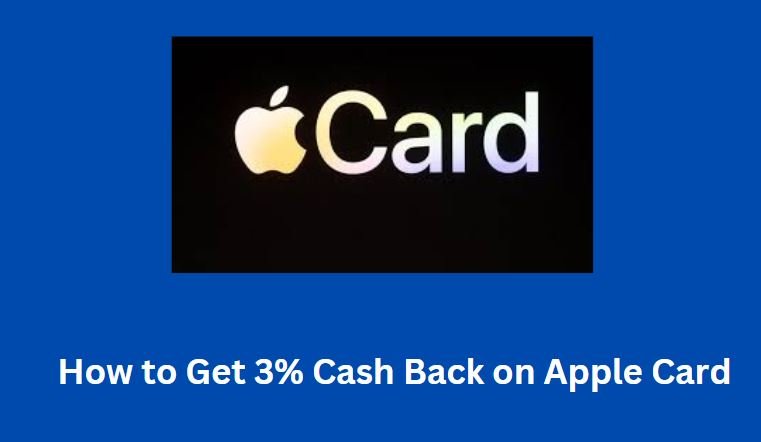 Cash Back on Apple Card
